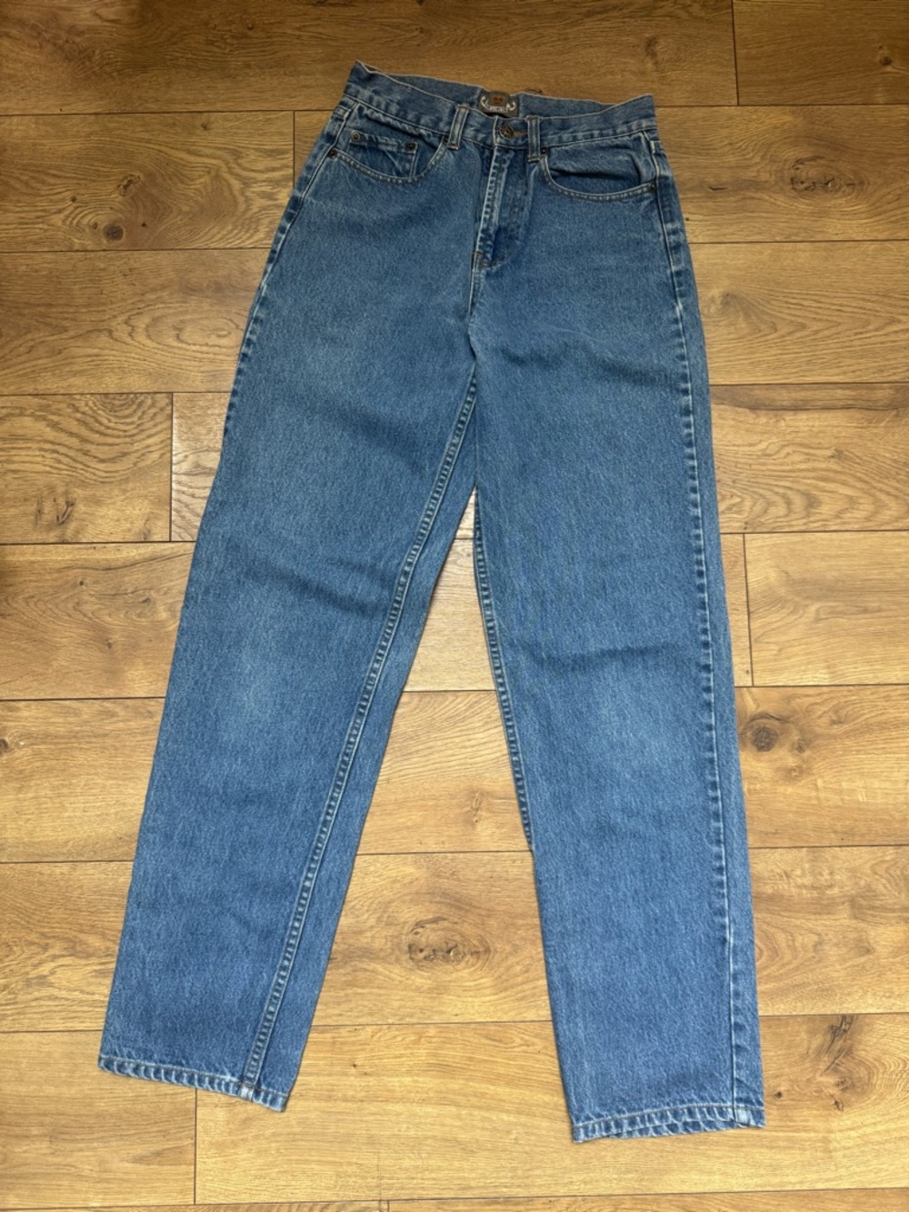 VINTAGE 90’s Limited Brand Classic High-Waist Straight Leg Jeans - Medium Blue